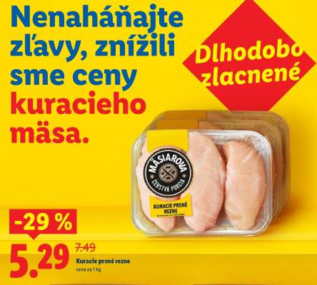 Kuracie prsia rezne