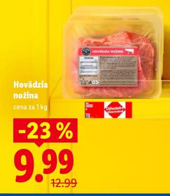 Hovädzia nožina
