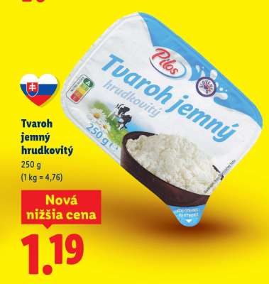 Tvaroh jemný hrudkovitý