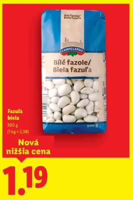 Fazuľa biela