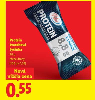 Protein tvarohová tyčinka