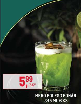 MPRO POLESO POHÁR 345 ML 6 KS