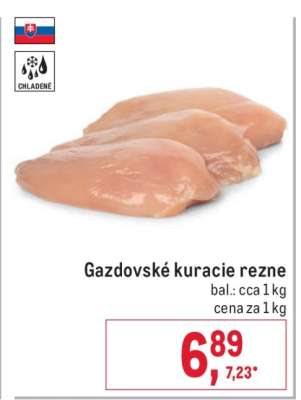 Gazdovské kuracie rezne