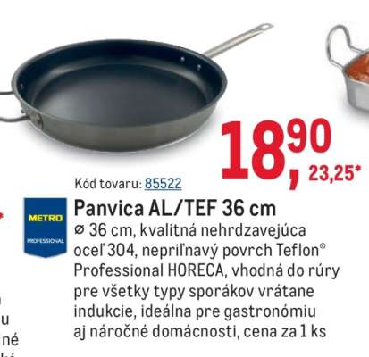 Panvica AL/TEF 36 cm
