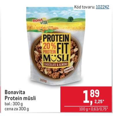 Bonavita Protein müsli