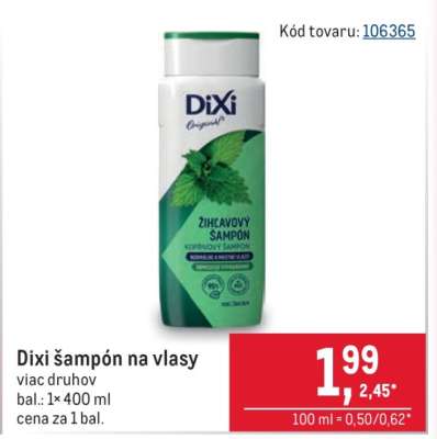 DIXI Šampón na vlasy