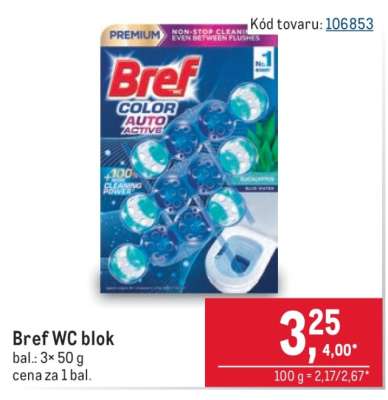Bref WC blok