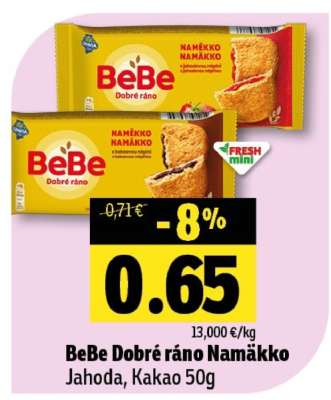 BeBe Dobré ráno NaMäkko