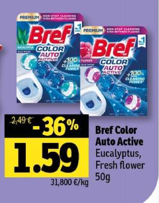 Bref color auto active