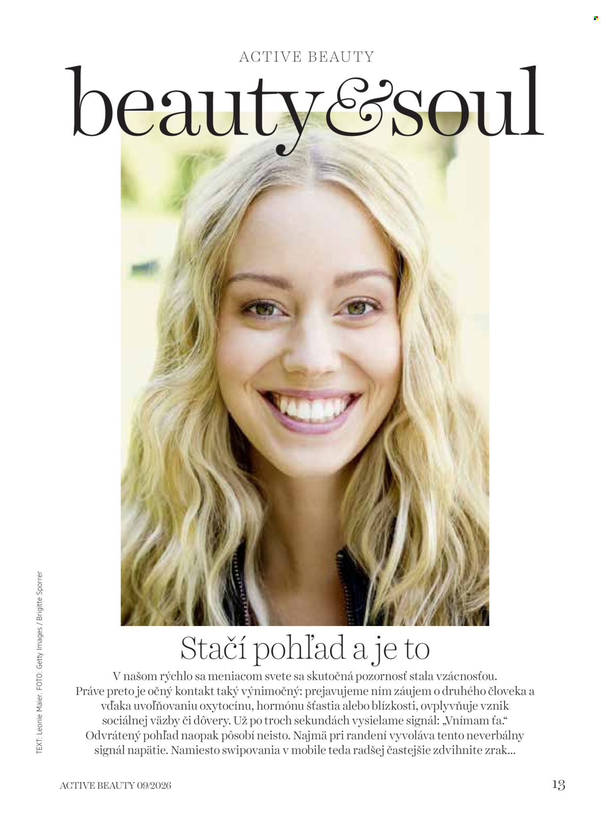 Leták dm drogerie. Strana 13