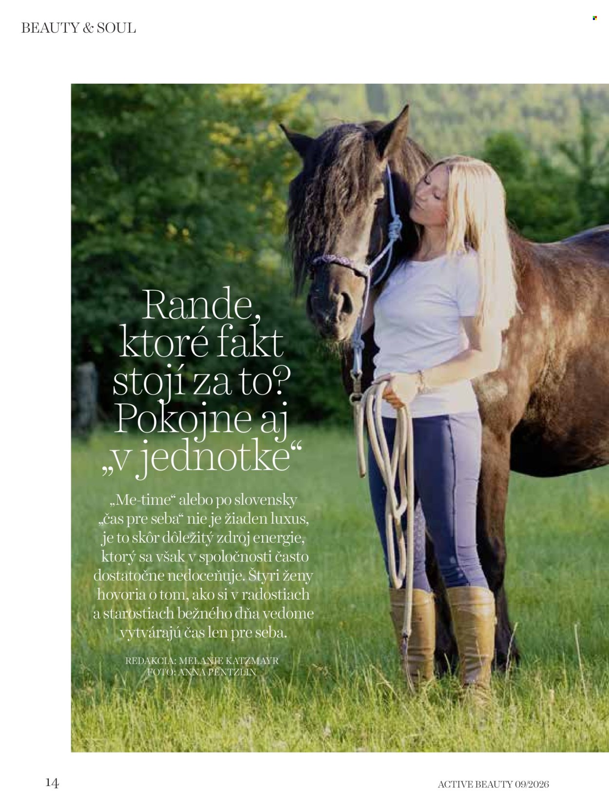 Leták dm drogerie. Strana 14