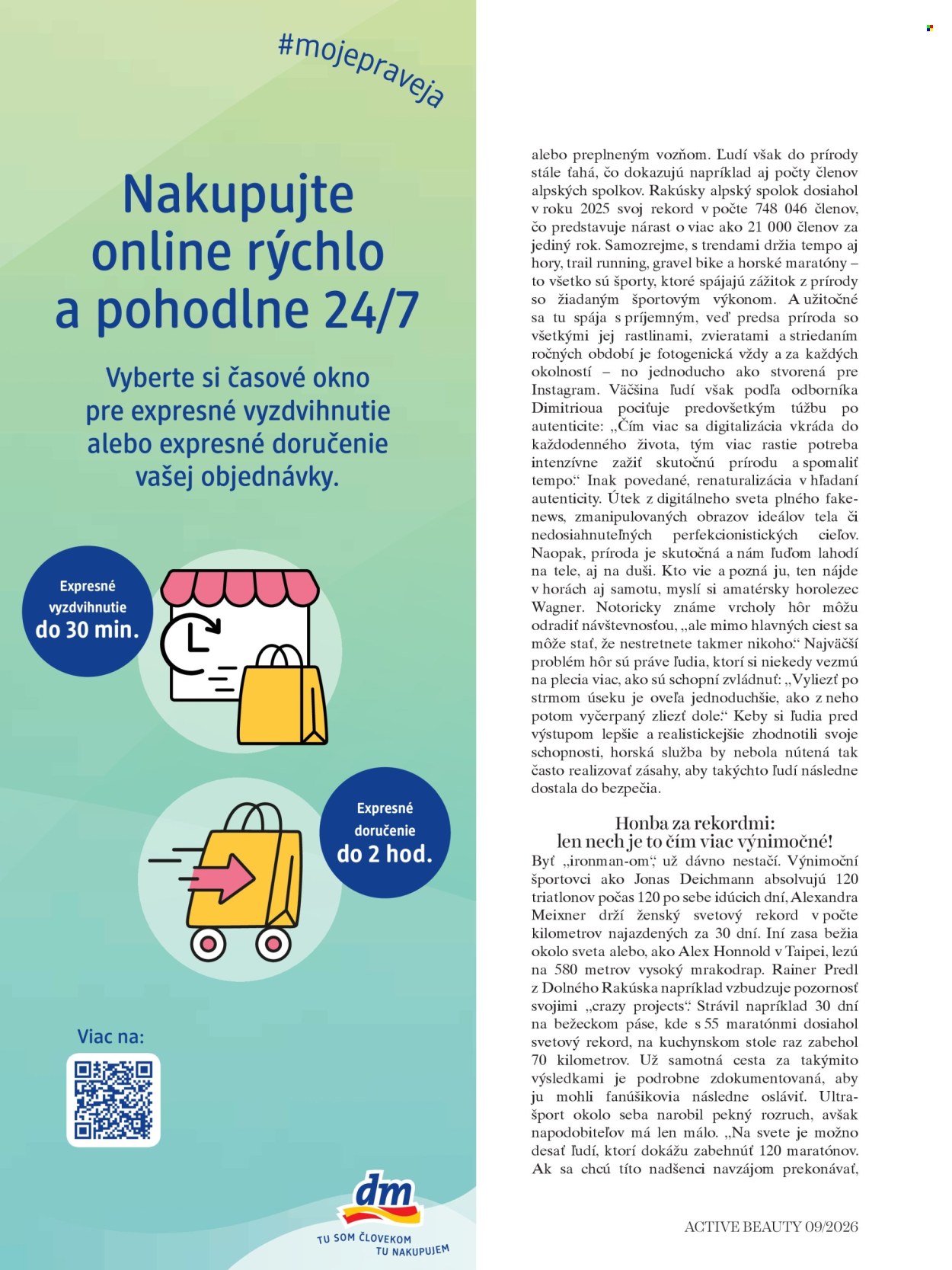 Leták dm drogerie. Strana 24