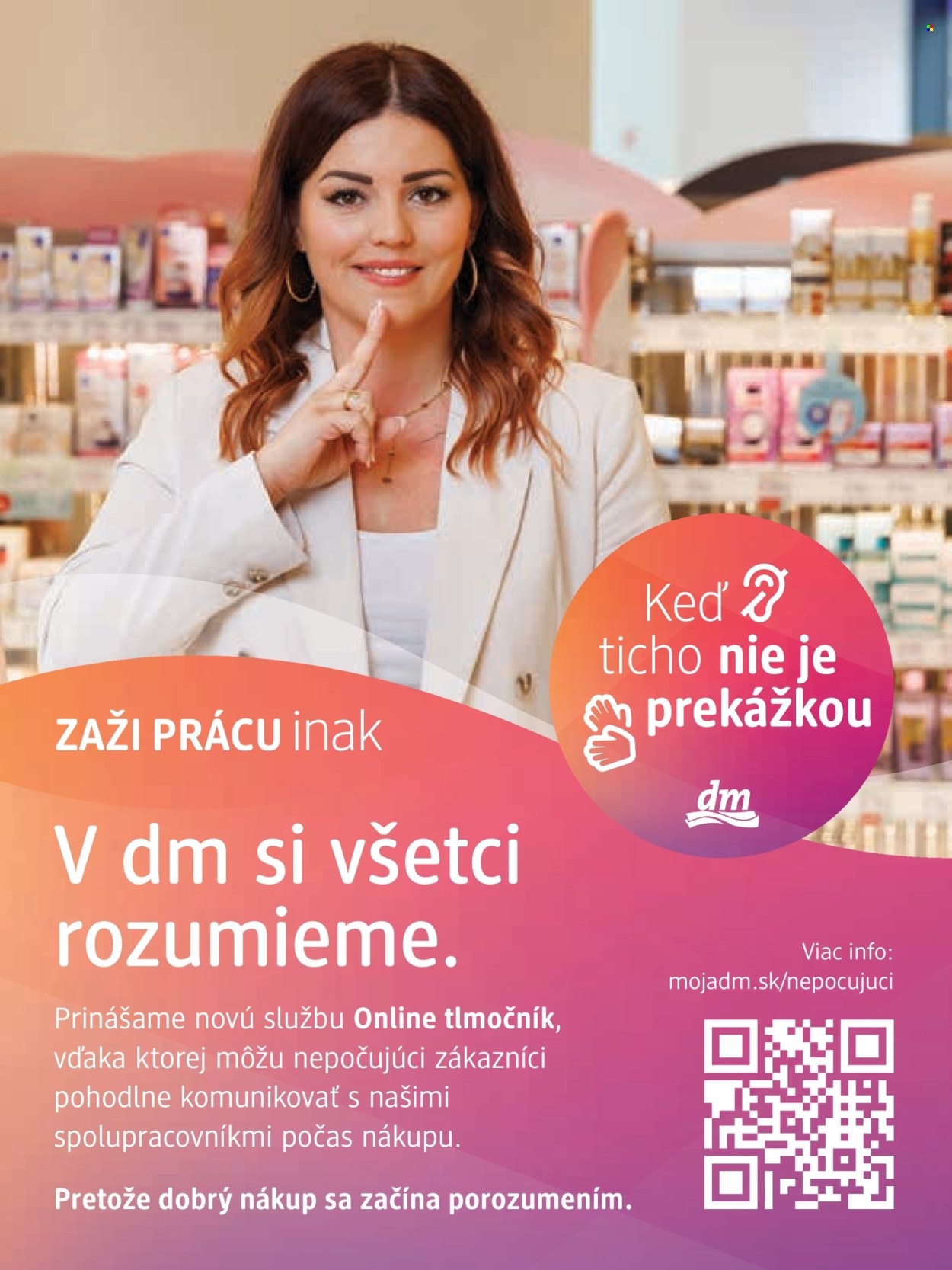Leták dm drogerie. Strana 36