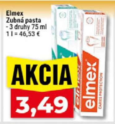 ELMEX Zubná pasta