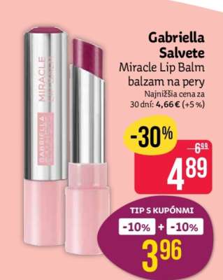 Gabriella Salvete Miracle Lip Balm balzam na pery