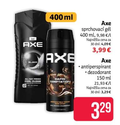 Axe sprchovací gél 400 ml