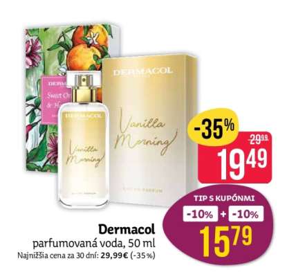 Dermacol parfumovaná voda, 50 ml