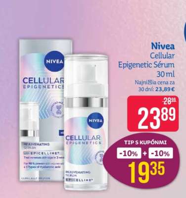 NIVEA Cellular Epigenetic Sérum, 30 ml