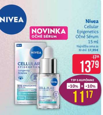 Nivea Cellular Epigenetics Očné Sérum 15 ml
