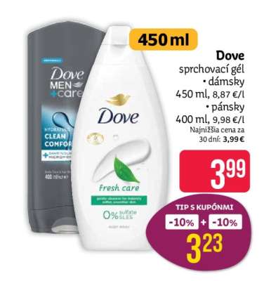 DOVE Sprchovací gél