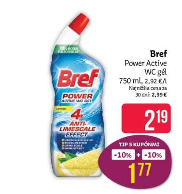 Bref Power Active WC gél