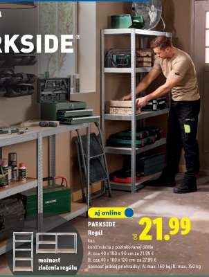 Parkside Regál