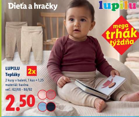 Lupilu Tepláky