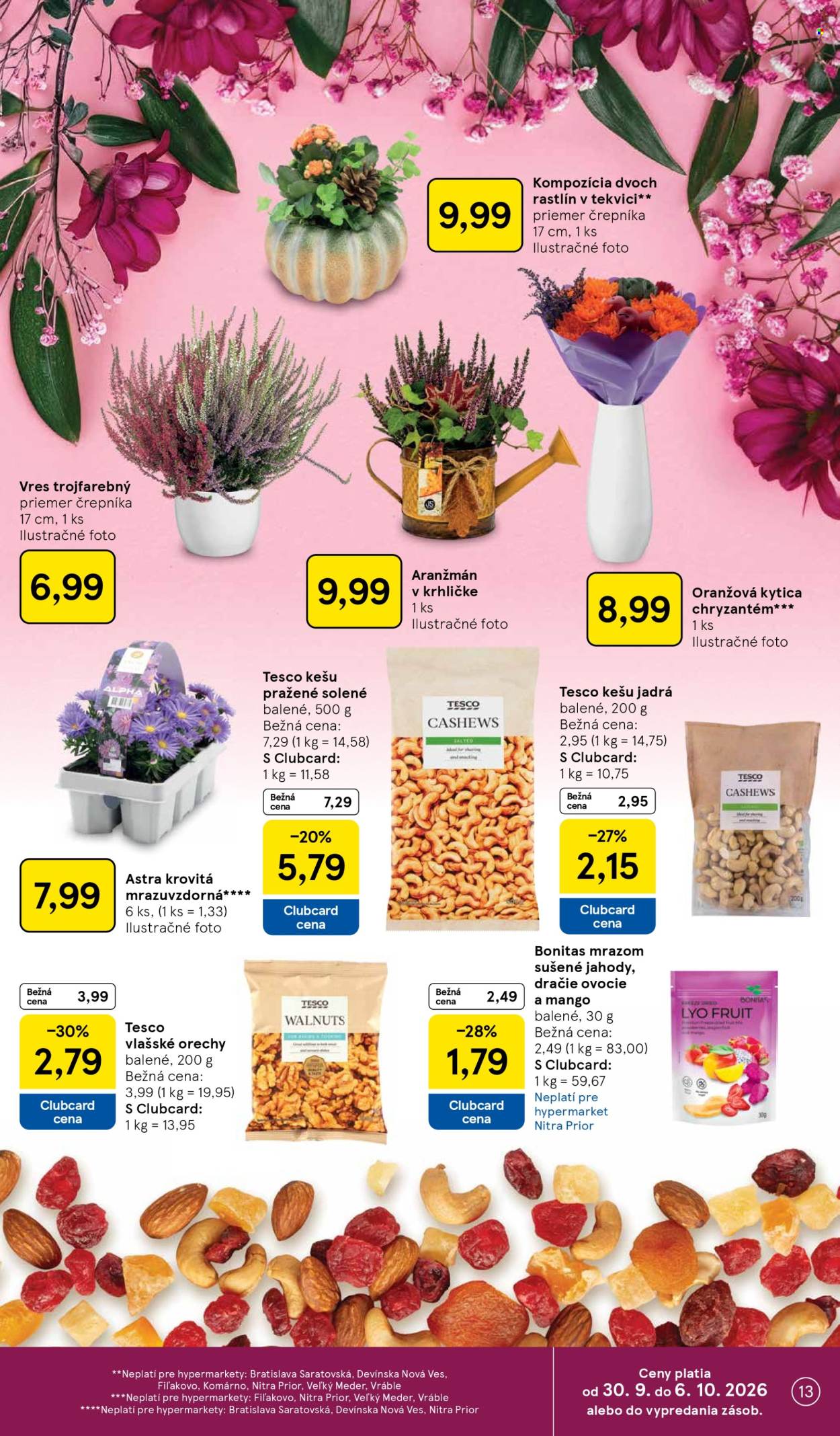 Leták TESCO - 30.9.2026 - 6.10.2026. Strana 13