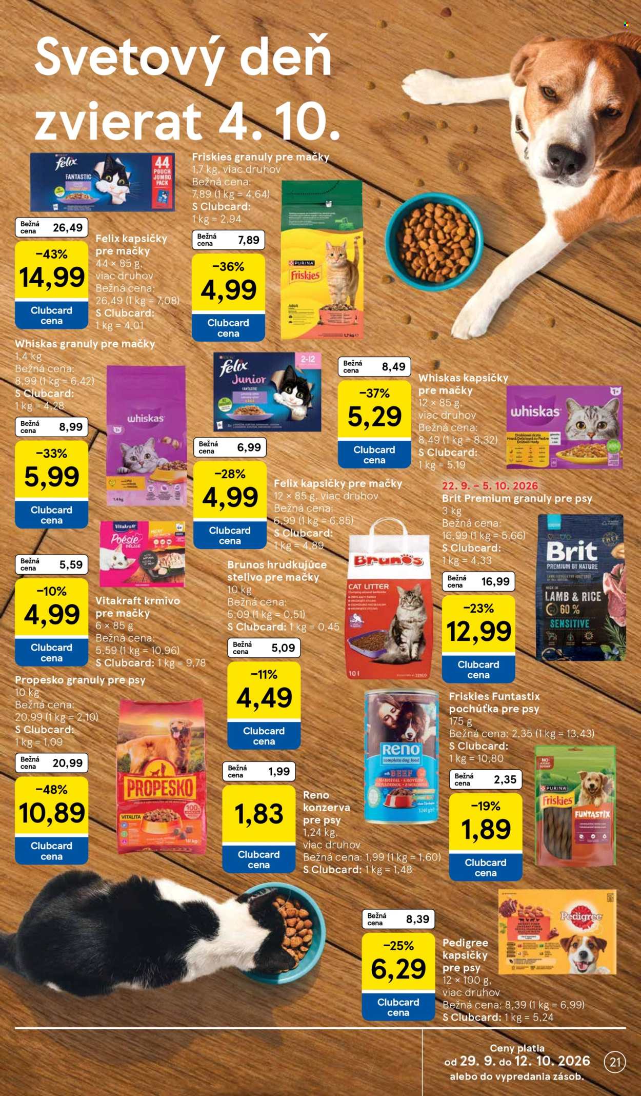 Leták TESCO - 30.9.2026 - 6.10.2026. Strana 21