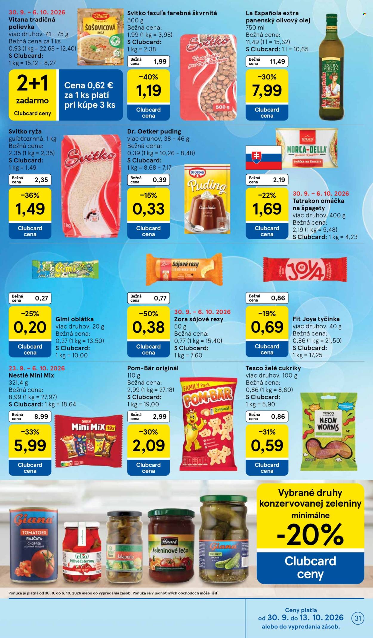 Leták TESCO - 30.9.2026 - 6.10.2026. Strana 31
