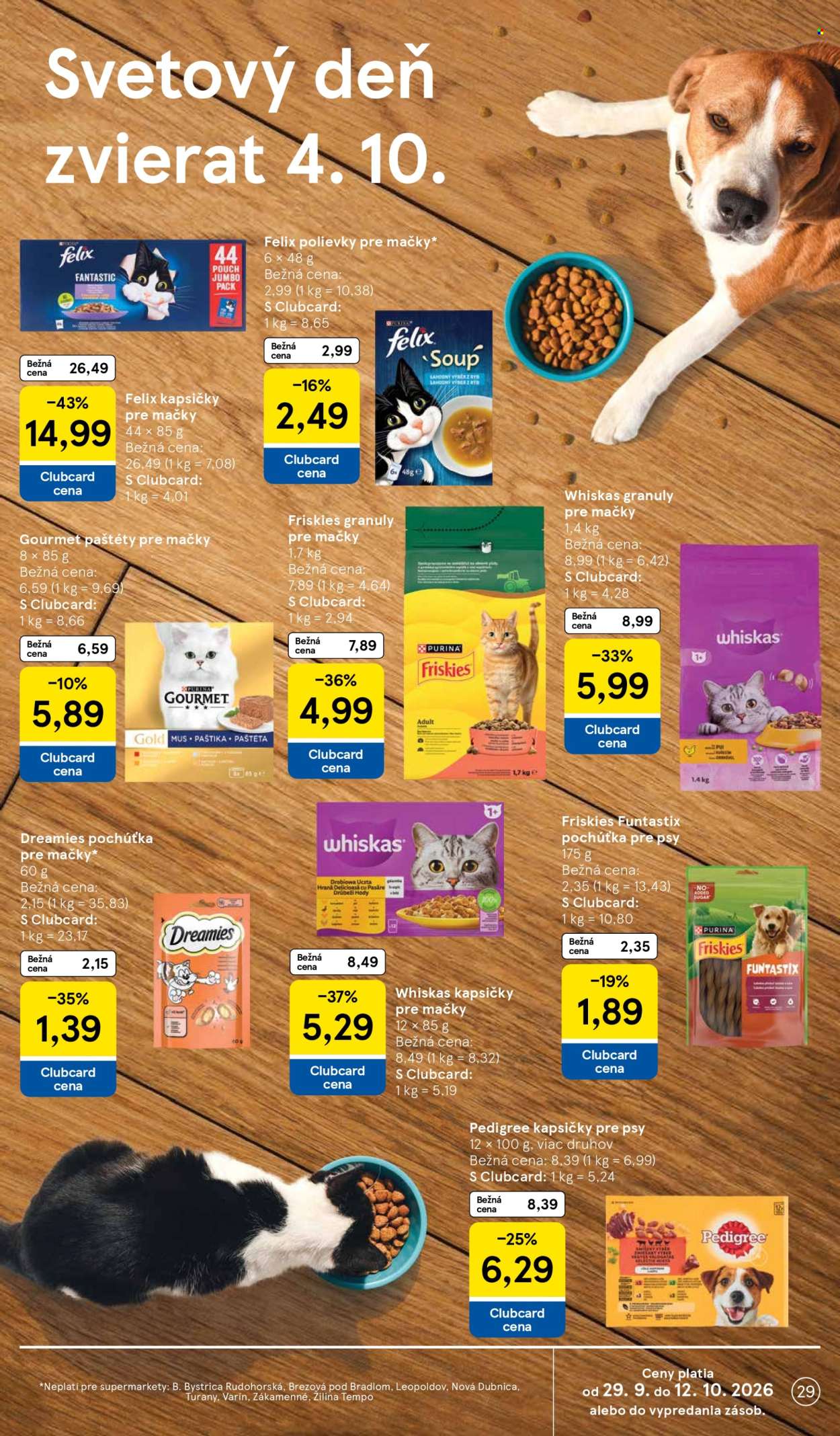 Leták TESCO supermarket - 30.9.2026 - 6.10.2026. Strana 29