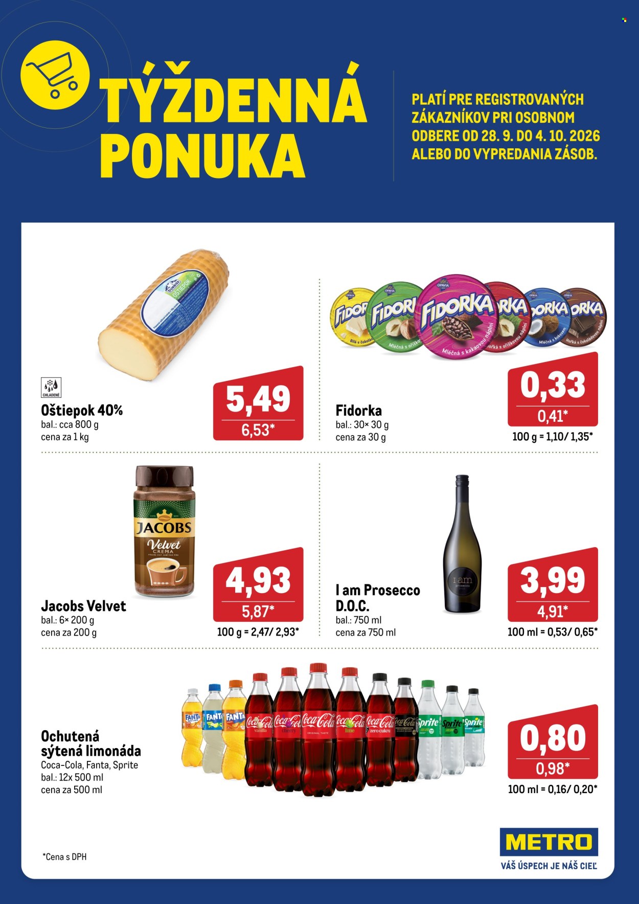 Leták Metro - 28.9.2026 - 4.10.2026. Strana 1