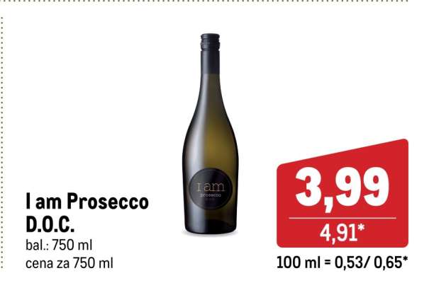 I am Prosecco D. O. C.