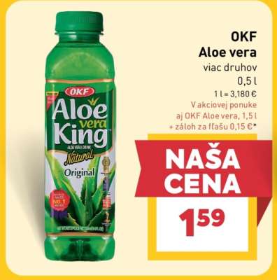 OKF Aloe vera viac druhov