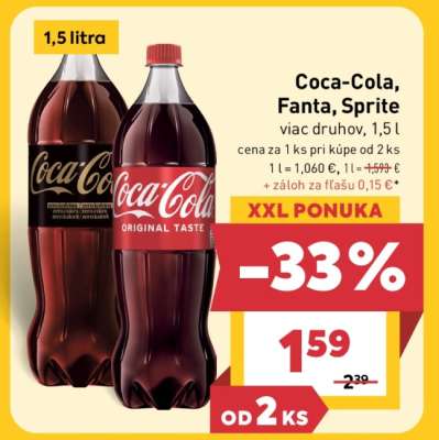 Coca-Cola, Fanta, Sprite