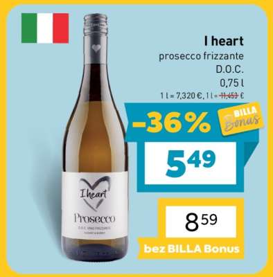 I Heart Prosecco Frizzante D. O. C.