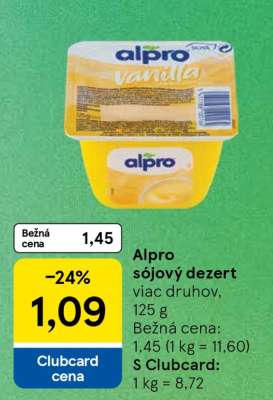 ALPRO SÓJOVÝ DEZERT