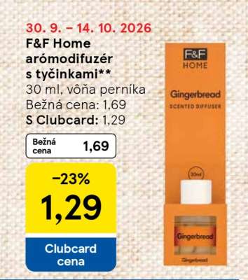 F&F Home arómodifuzér s tyčinkami**