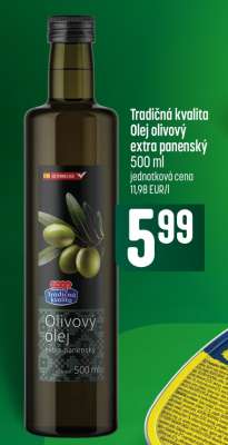 Tradičná kvalita Olej olivový extra panenský