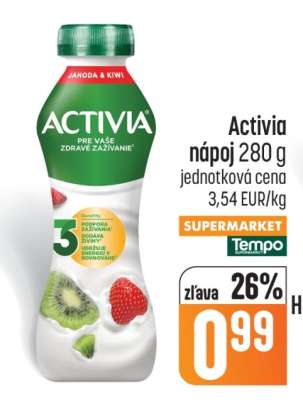 Activia nápoj 280 g