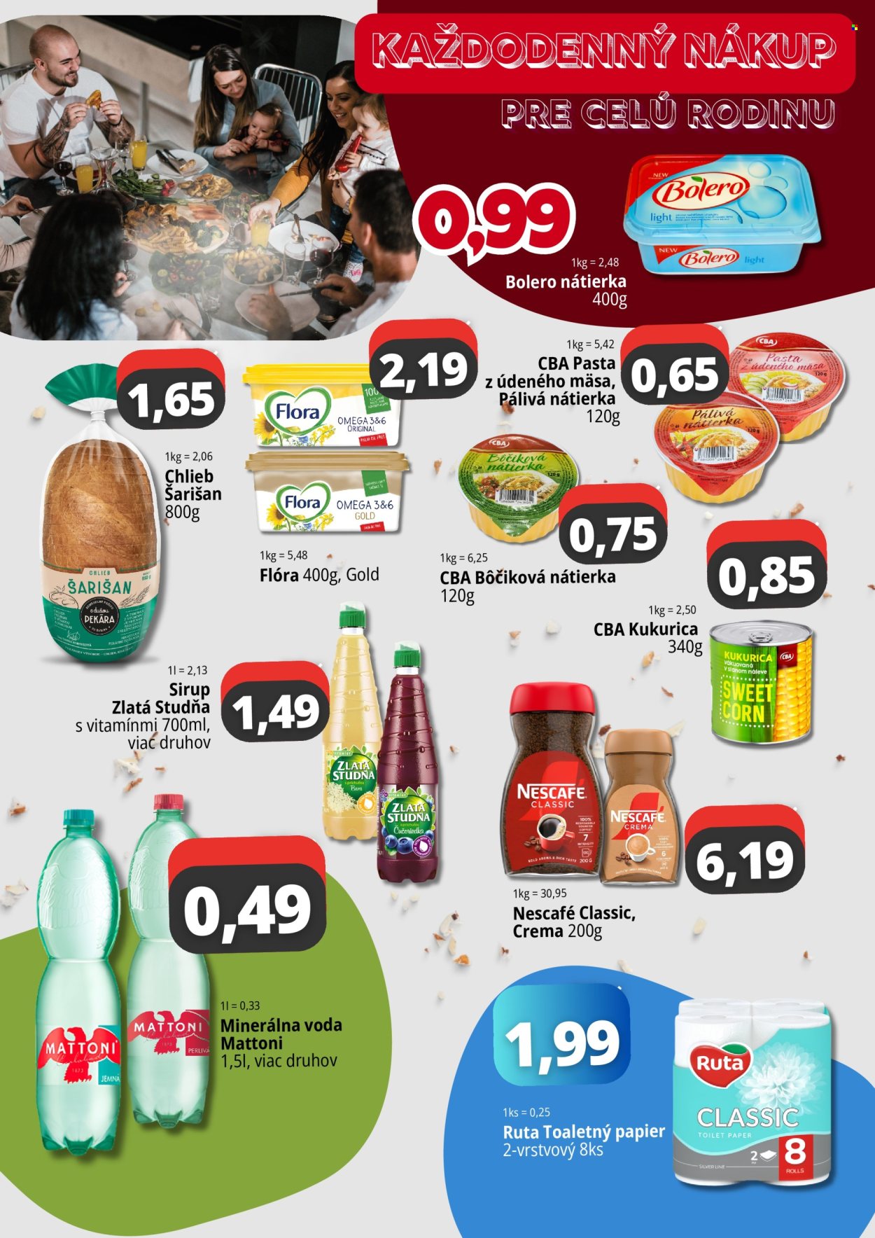 Leták CBA Komfos - 1.10.2026 - 31.10.2026. Strana 2