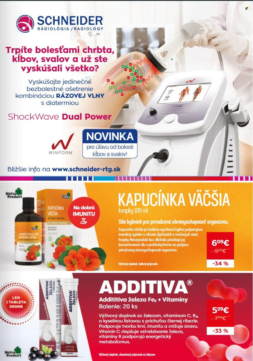 Leták Schneider Lekáreň - 1.10.2026 - 31.10.2026. Strana 11