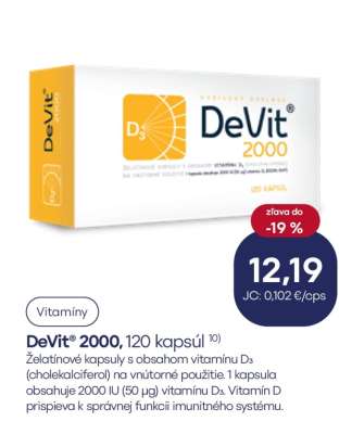 DeVit® 2000, 120 kapsúl