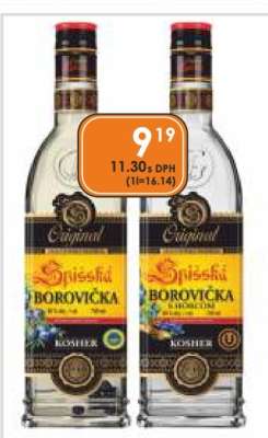 SPIŠSKÁ Borovička