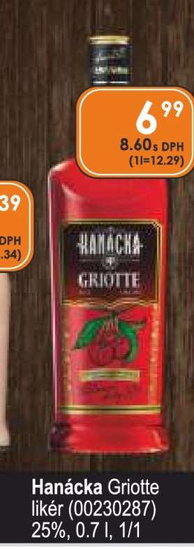 Hanácka Griotte likér (00230287)