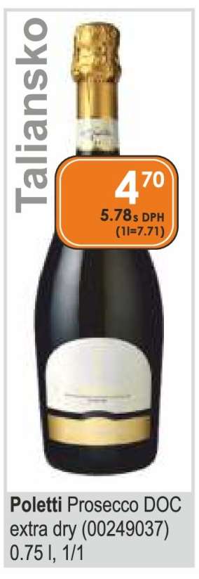 Poletti Prosecco DOC extra dry (00249037)