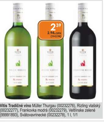 Vitis Tradičné víno