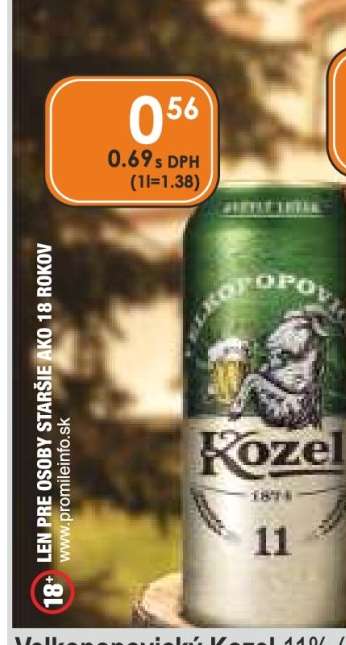 Velkopopovický Kozel 11°