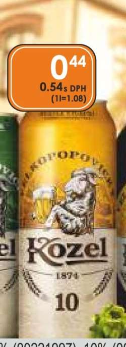 Velkopopovický Kozel 10°