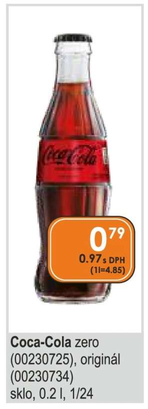Coca-Cola zero (00230725), originál (00230734)